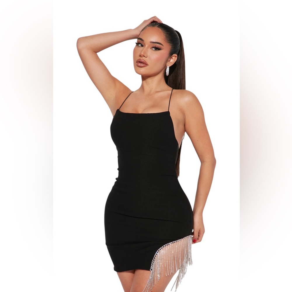🚫SOLD FASHION-NOVA Borrowed Hearts Mini Dress  size medium